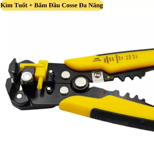 Kìm Tuốt Và Bấm Đầu Cosse Đa Năng